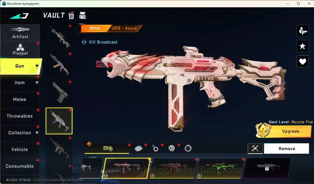 Blood Strike Accounts ASIA | Eternal Uzi-Star Chaser | 1 TR | 9 Legendar image 10