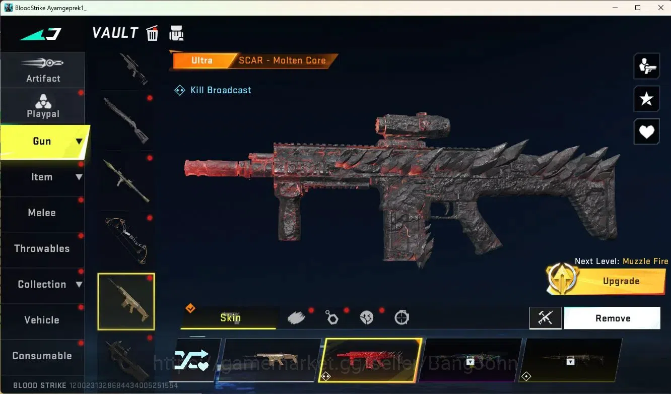 Blood Strike Accounts ASIA | Eternal Uzi-Star Chaser | 1 TR | 9 Legendar image 14