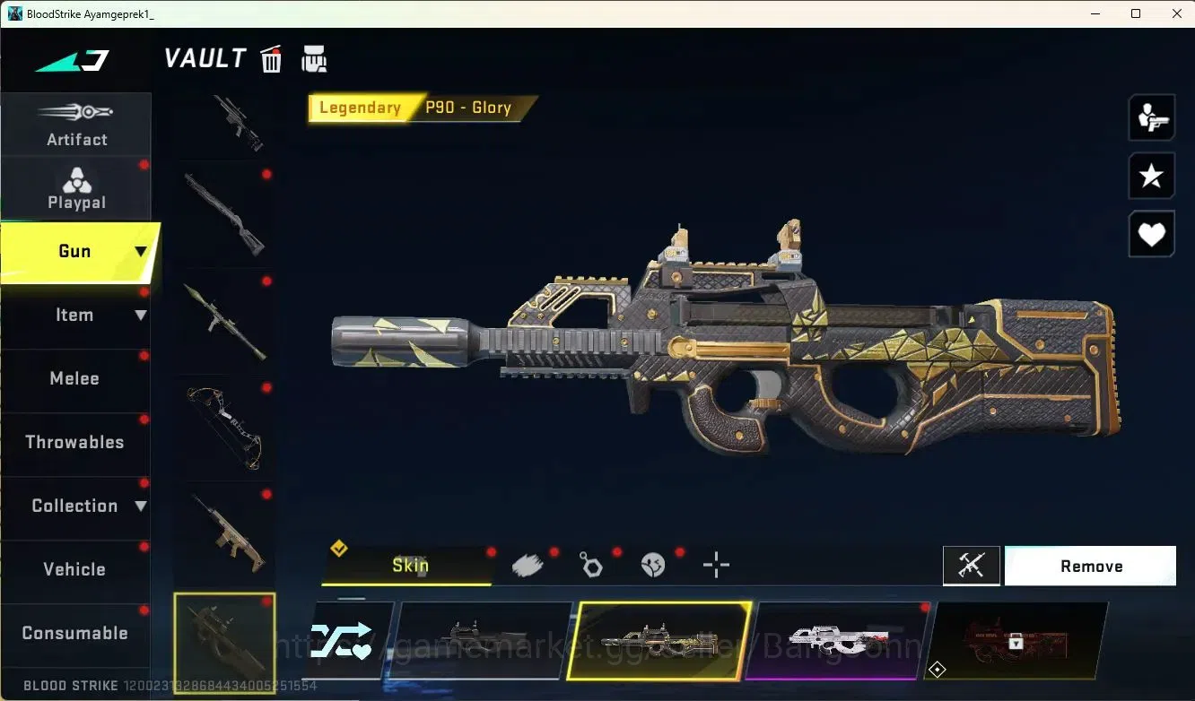 Blood Strike Accounts ASIA | Eternal Uzi-Star Chaser | 1 TR | 9 Legendar image 15
