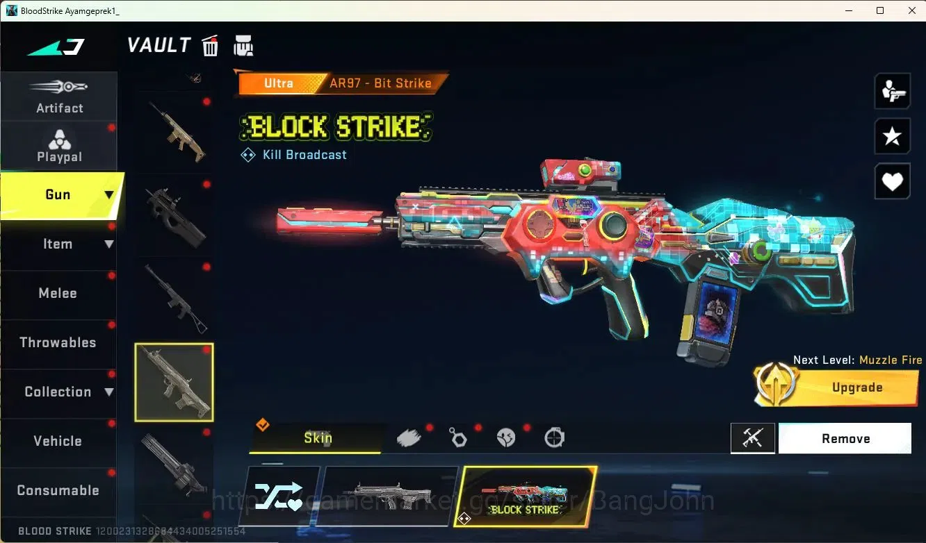 Blood Strike Accounts ASIA | Eternal Uzi-Star Chaser | 1 TR | 9 Legendar image 17