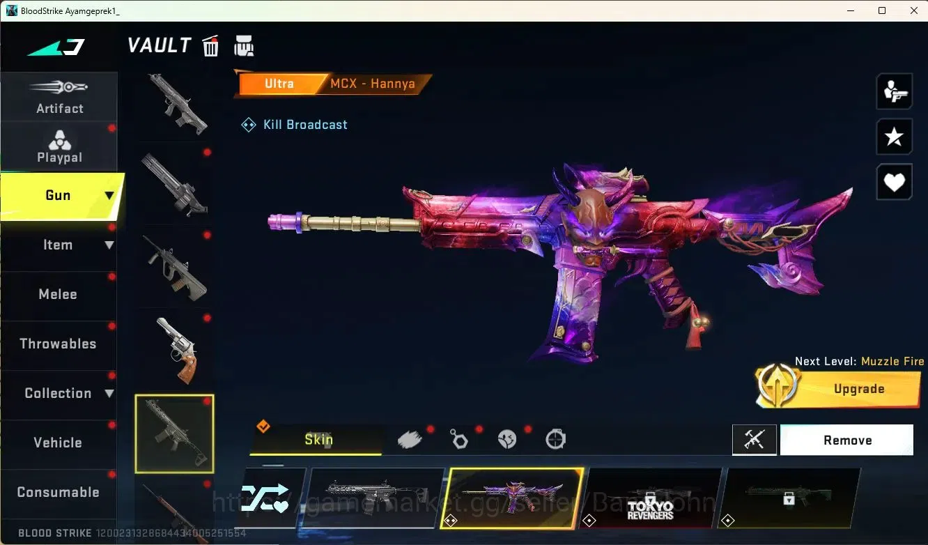 Blood Strike Accounts ASIA | Eternal Uzi-Star Chaser | 1 TR | 9 Legendar image 18