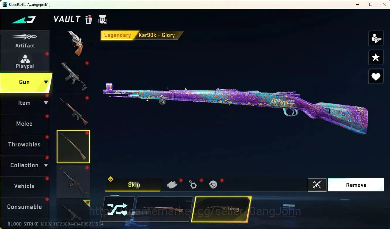 Blood Strike Accounts ASIA | Eternal Uzi-Star Chaser | 1 TR | 9 Legendar image 19