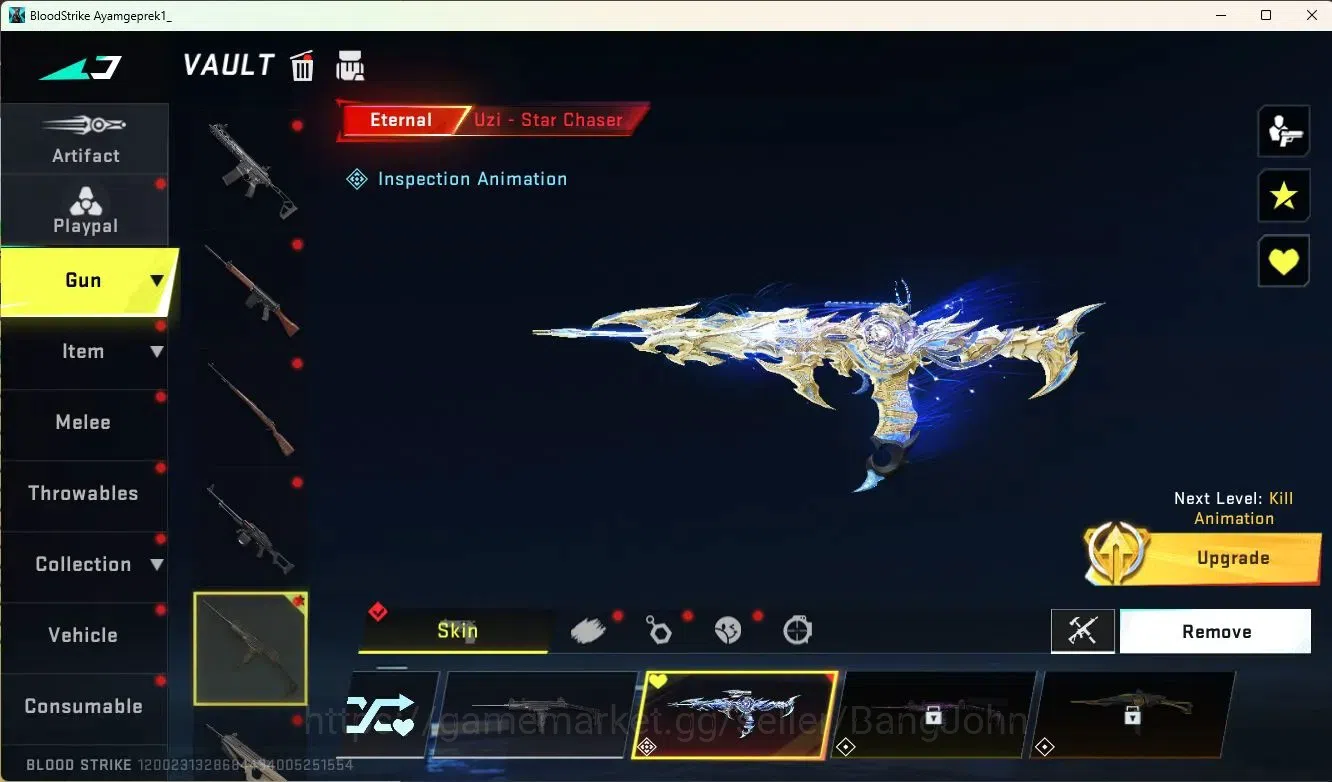 Blood Strike Accounts ASIA | Eternal Uzi-Star Chaser | 1 TR | 9 Legendar image 20