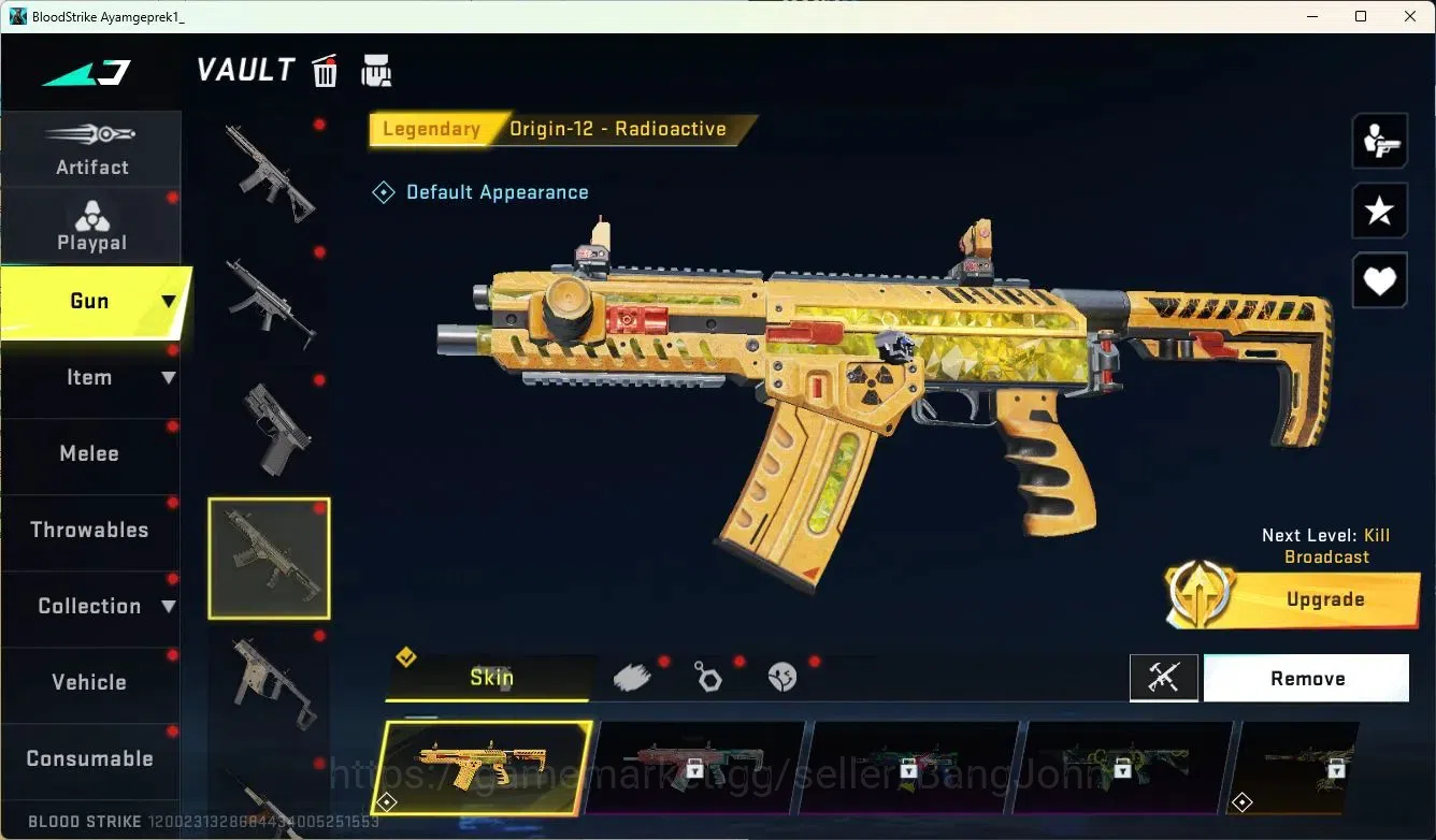 Blood Strike Accounts ASIA | Eternal Uzi-Star Chaser | 1 TR | 9 Legendar image 5