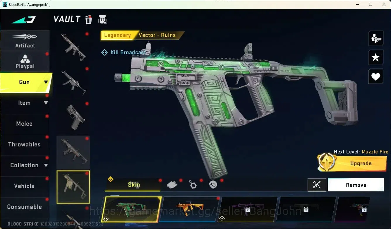 Blood Strike Accounts ASIA | Eternal Uzi-Star Chaser | 1 TR | 9 Legendar image 6