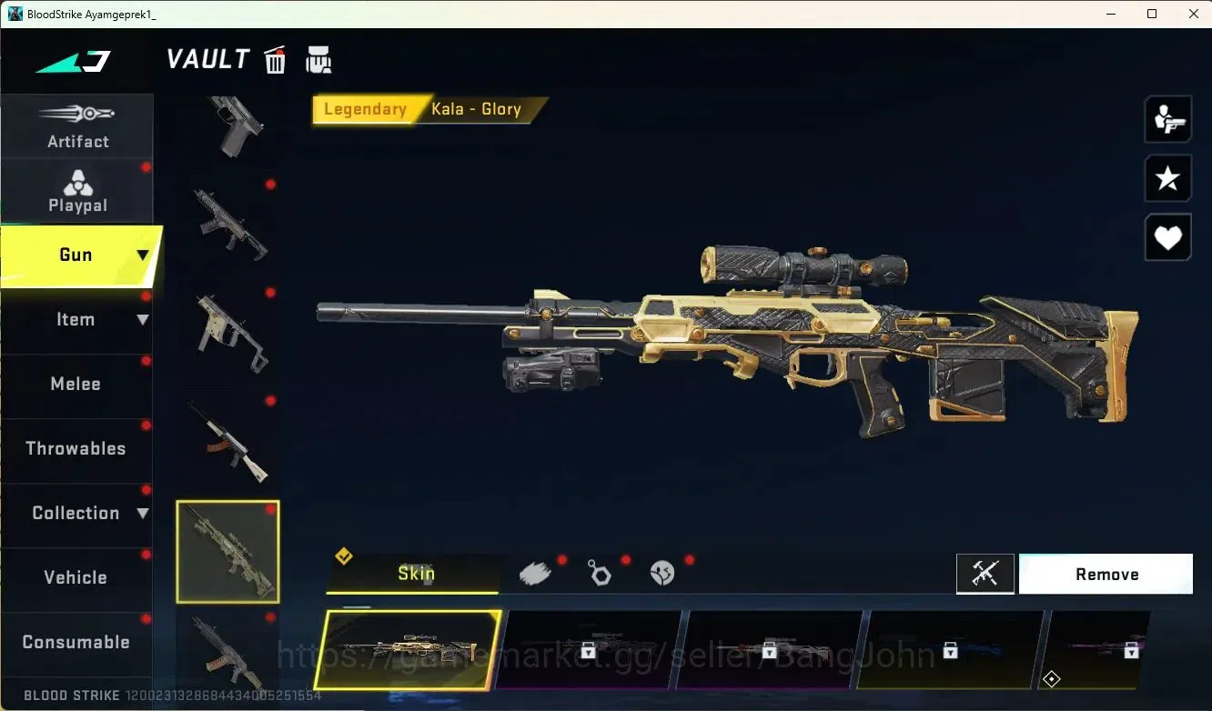 Blood Strike Accounts ASIA | Eternal Uzi-Star Chaser | 1 TR | 9 Legendar image 8