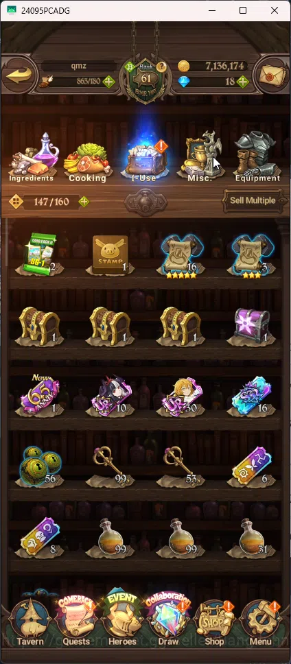 The Seven Deadly Sins: Grand Cross Accounts ASIA | 2,2M CC | 6 UR Merlin&Esca , Escanor Indomi image 10