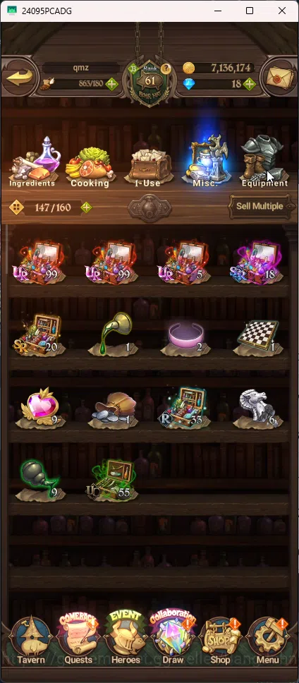 The Seven Deadly Sins: Grand Cross Accounts ASIA | 2,2M CC | 6 UR Merlin&Esca , Escanor Indomi image 11