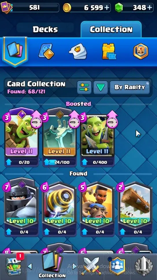Clash Royale Accounts High-End Lvl 581|KTL 11|Trophy 4310|Card 68/121|1 Hero 3 EVO 4 Legend 15 Epic 25 Rare 24 Common|2 Wild 4