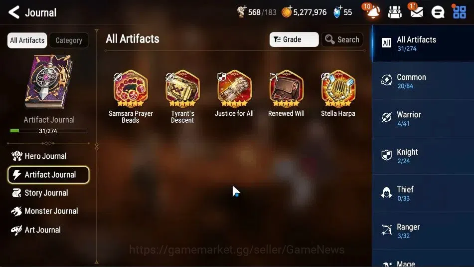 Epic Seven Accounts GLOBAL UnVerif|New Era| 2 ML (Monarch Sword Iseria image 8