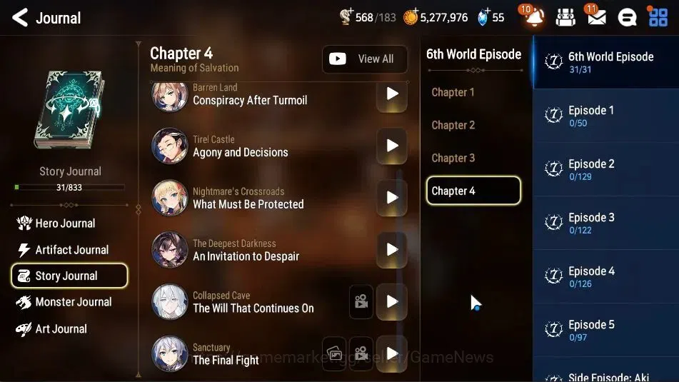 Epic Seven Accounts GLOBAL UnVerif|New Era| 2 ML (Monarch Sword Iseria image 9