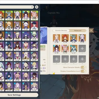 Genshin Impact Accounts Others Asia|AR 56|7 Limited + 3 (*5