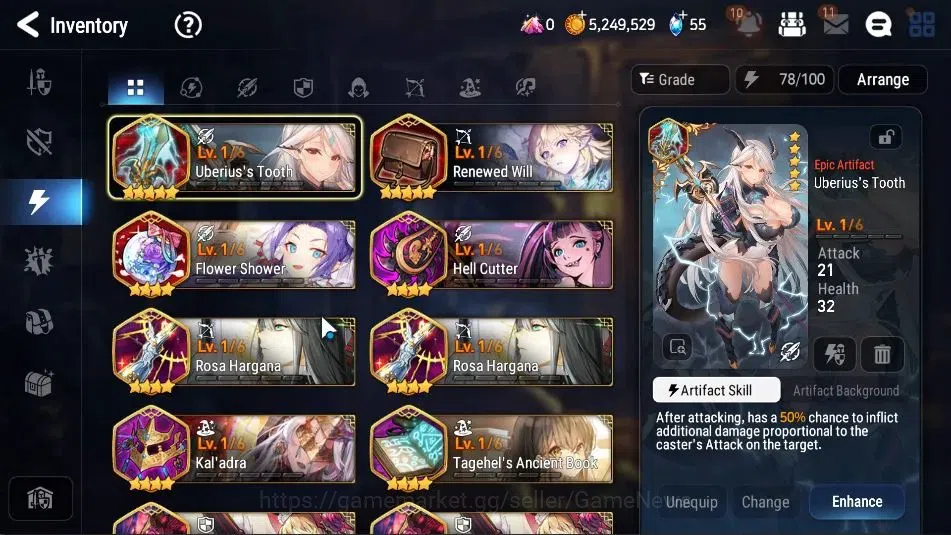 Epic Seven Accounts GLOBAL UnVerif|New Era|3 ML(Rhiana&Luciel,Med Kawe image 15
