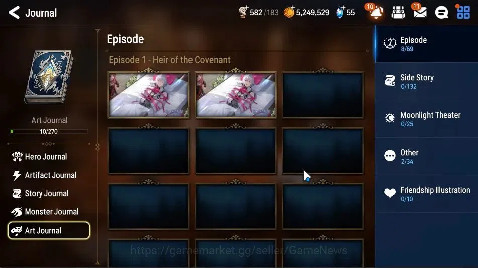 Epic Seven Accounts GLOBAL UnVerif|New Era|3 ML(Rhiana&Luciel,Med Kawe image 19