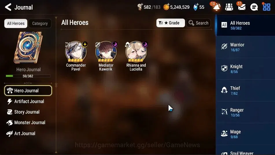 Epic Seven Accounts GLOBAL UnVerif|New Era|3 ML(Rhiana&Luciel,Med Kawe image 6
