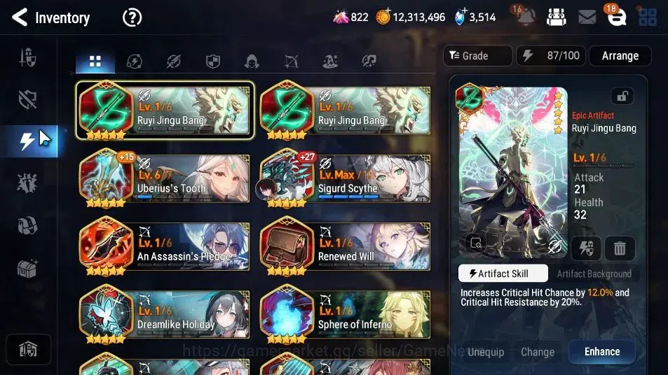 Epic Seven Accounts GLOBAL Unverif|New Era|14 ML(Rhianna&Luciella,A Vi image 14