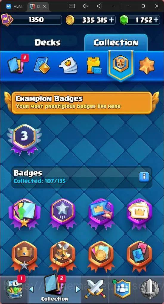 Clash Royale Accounts Mobile | KTL 13 | Trophy 8483 | Card 120 | 2 Hero  image 12