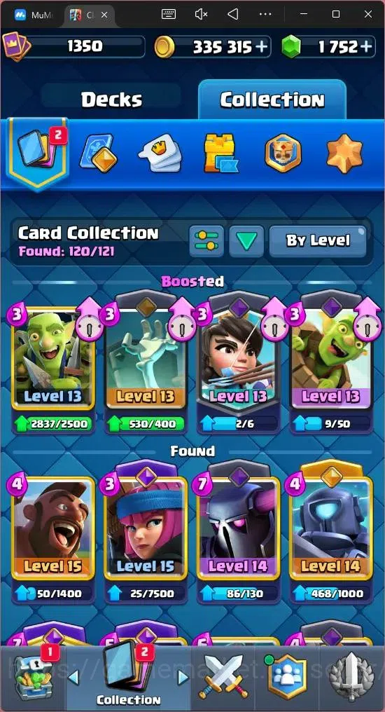 Clash Royale Accounts Mobile | KTL 13 | Trophy 8483 | Card 120 | 2 Hero  image 4