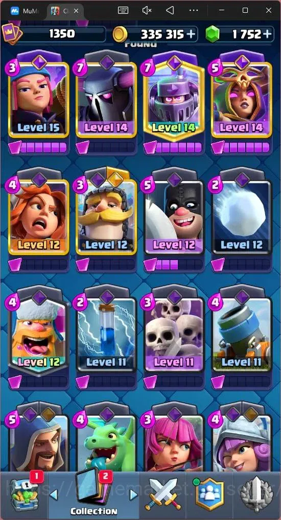 Clash Royale Accounts Mobile | KTL 13 | Trophy 8483 | Card 120 | 2 Hero  image 5