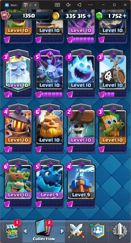 Clash Royale Accounts Mobile | KTL 13 | Trophy 8483 | Card 120 | 2 Hero  image 7