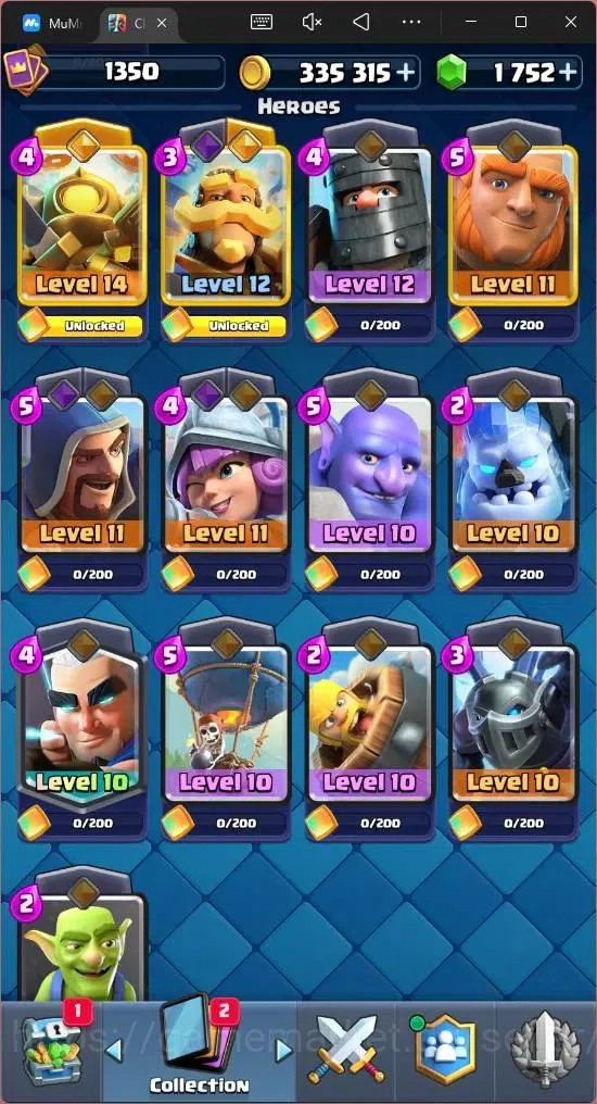 Clash Royale Accounts Mobile | KTL 13 | Trophy 8483 | Card 120 | 2 Hero  image 8