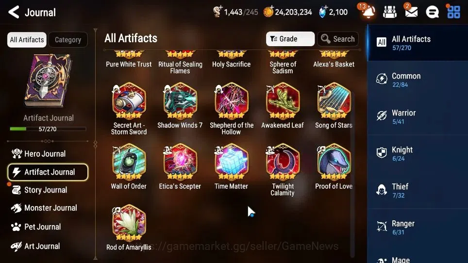 Epic Seven Accounts GLOBAL Unverif|New Era|6 ML(Salome,A Tywin,Har set image 10
