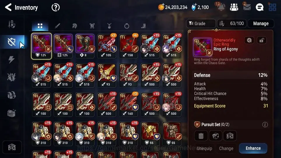 Epic Seven Accounts GLOBAL Unverif|New Era|6 ML(Salome,A Tywin,Har set image 12
