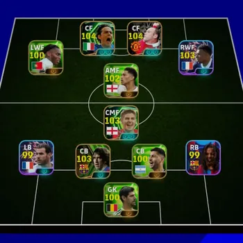eFootball Accounts Legends & Iconic Players Mobile|PW 3156|Epic Inzaghi,Puyol,Rooney Etc.|Showtime Messi, Yamal|Pack