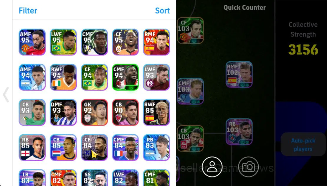eFootball Accounts Mobile|Desire Doue(Momentum Dribbling),Dani Olmo(P image 2