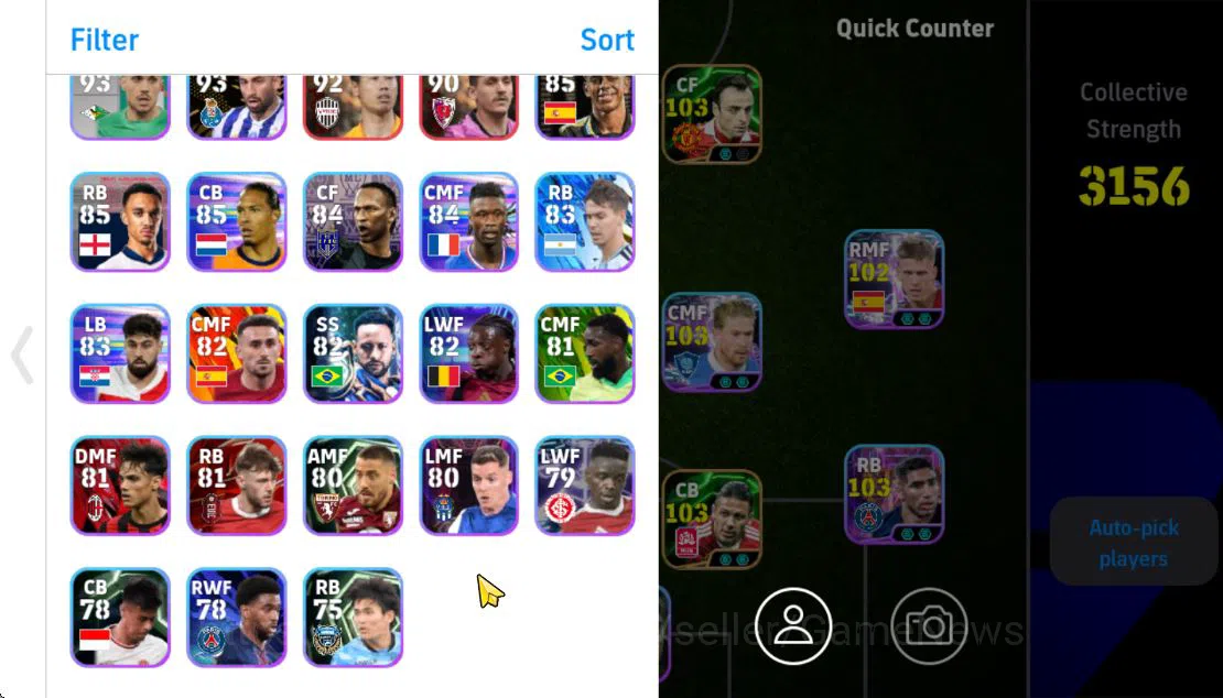 eFootball Accounts Mobile|Desire Doue(Momentum Dribbling),Dani Olmo(P image 3