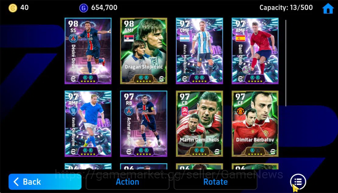 eFootball Accounts Mobile|Desire Doue(Momentum Dribbling),Dani Olmo(P image 5