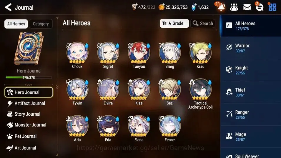 Epic Seven Accounts Global| 14 ML (BArunka, LOTScales,Salome,Belian,Zi image 3