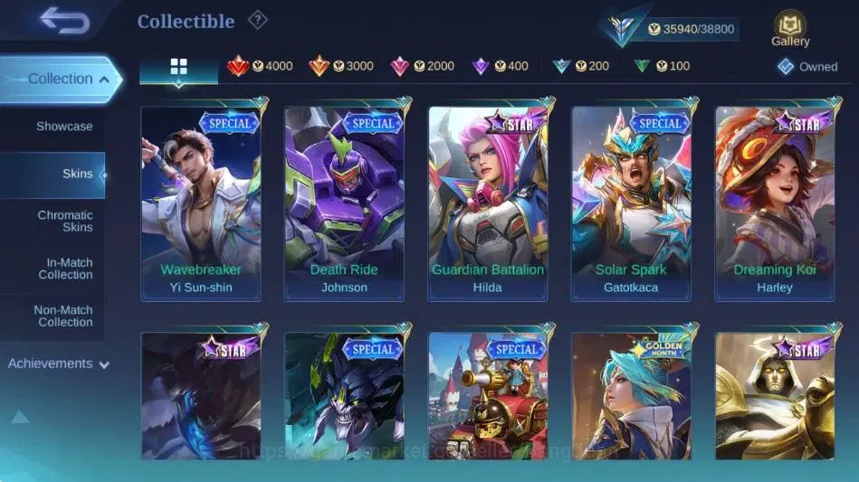 Mobile Legends: Bang Bang Accounts Global|Skin 111|Expert|SoulVessel Clint,KOF Karina image 11