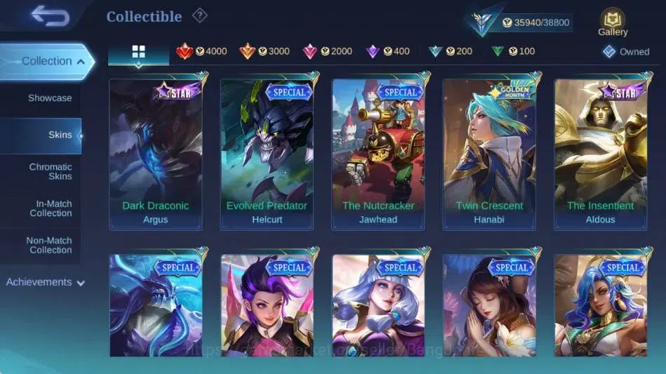 Mobile Legends: Bang Bang Accounts Global|Skin 111|Expert|SoulVessel Clint,KOF Karina image 12