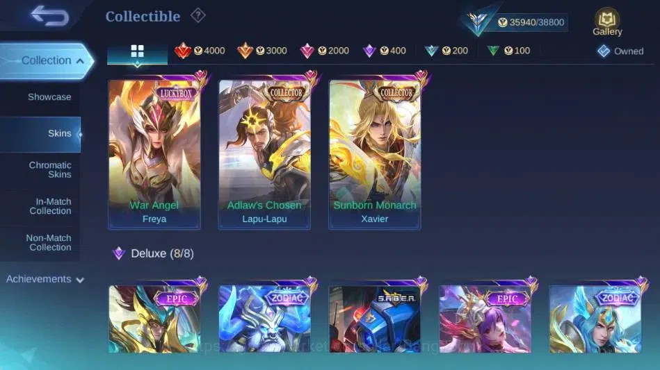 Mobile Legends: Bang Bang Accounts Global|Skin 111|Expert|SoulVessel Clint,KOF Karina image 6