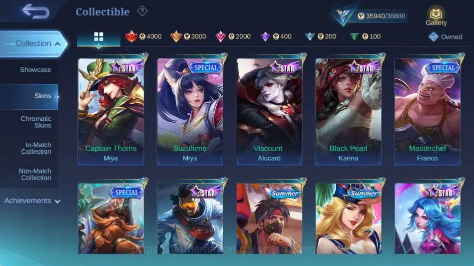 Mobile Legends: Bang Bang Accounts Global|Skin 111|Expert|SoulVessel Clint,KOF Karina image 9