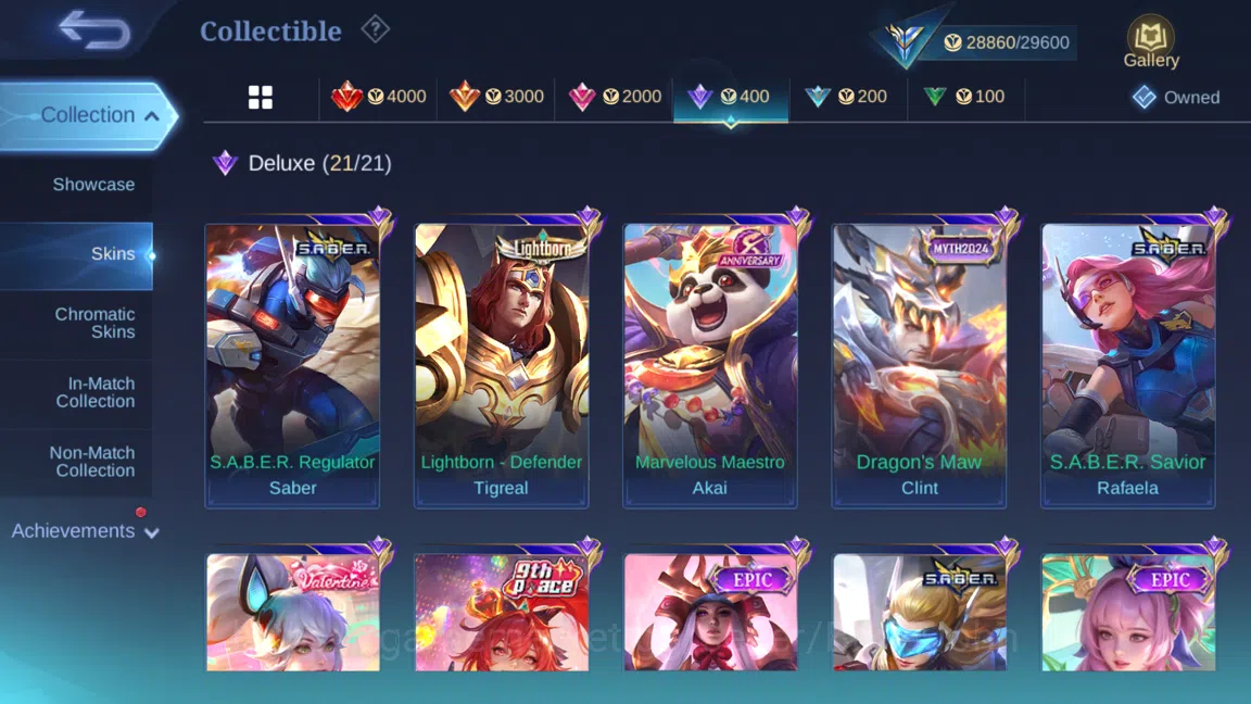 Mobile Legends: Bang Bang Accounts Hero 98 | Skin 134 |Collector Natalia | Lightborn  image 4