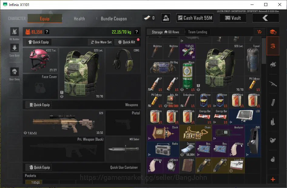 Arena Breakout Accounts MOBILE|LVL30 SV 56,2 M|CV 55,8 M|MORE SK WEAPON, M image 7