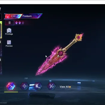 Blood Strike Accounts Collab Skin ASIA|Fireborn EVO T2+ETERNAL KATYA Glint,AUG Empyrean,DEagle|Meele Ultra Talon