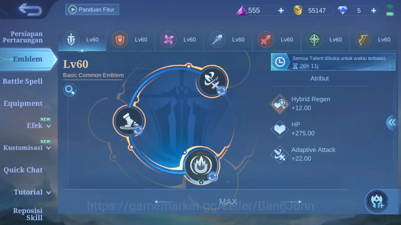 Mobile Legends: Bang Bang Accounts GLOBAL Hero 90 Skin 163 | Luckybox Leomord | Coven image 11
