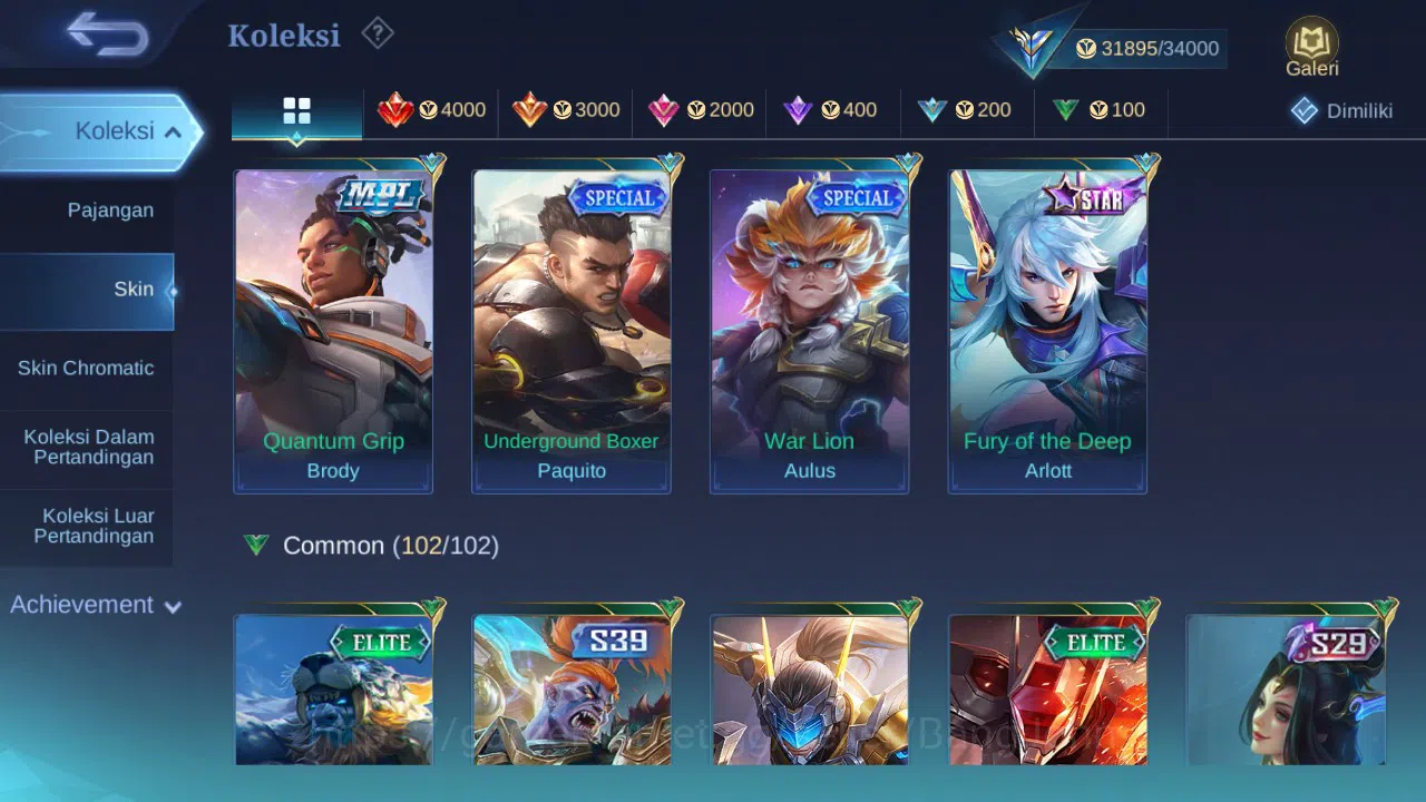 Mobile Legends: Bang Bang Accounts GLOBAL Hero 90 Skin 163 | Luckybox Leomord | Coven image 9