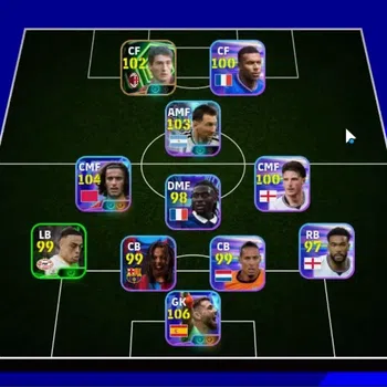 eFootball Accounts Legends & Iconic Players Android|Show Time Unai Simon,Ayyoub Bouaddi,Lionel Messi|Epic Daniele Massaro|14