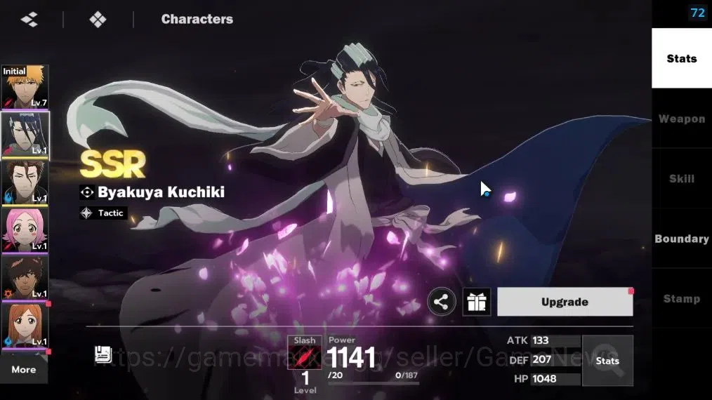 BLEACH: Soul Resonance Accounts NA Crunchyroll|Fresh Starter|LV 3|2 SSR [Aizen,Byakuya]+8SR|Take Mail|CheckSS(BSR1092) 4