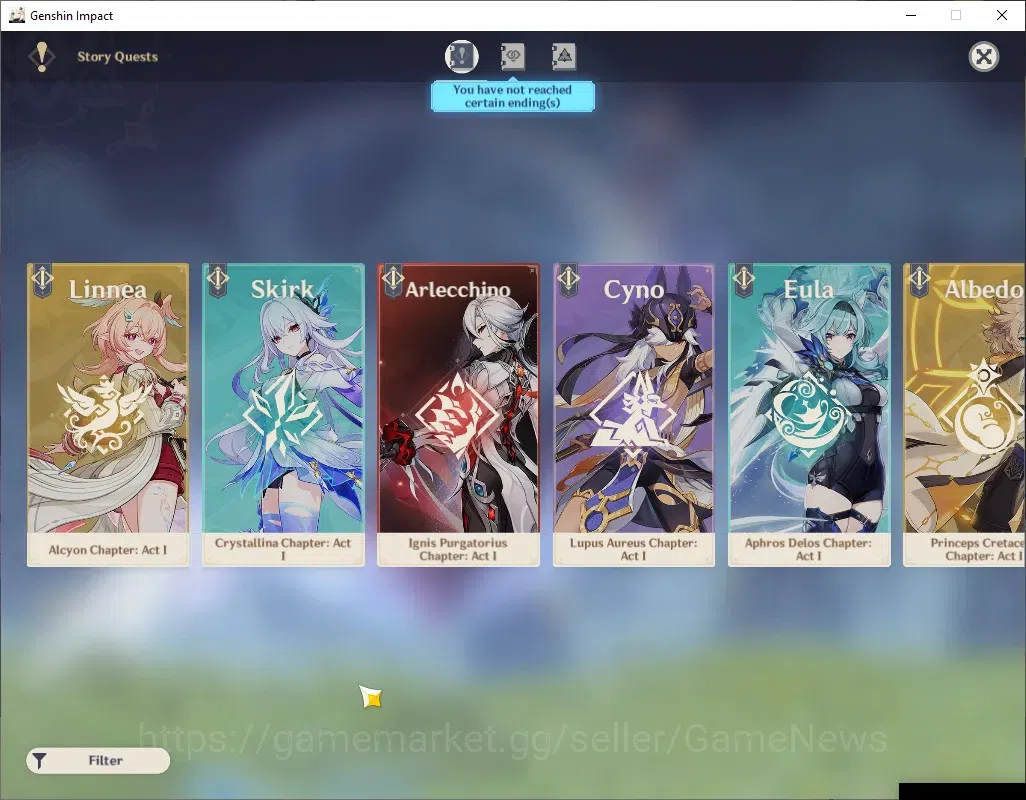 Genshin Impact Accounts ASIA|Free HSR|AR 56|1456 Primogem|5 Limited + 1 (* image 10