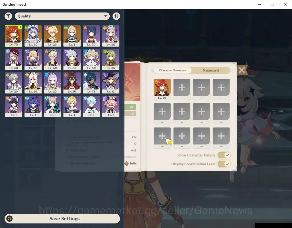 Genshin Impact Accounts ASIA|AR 46|1 Limited + 2 (*5Standard) + 1 (*5Weapo image 2