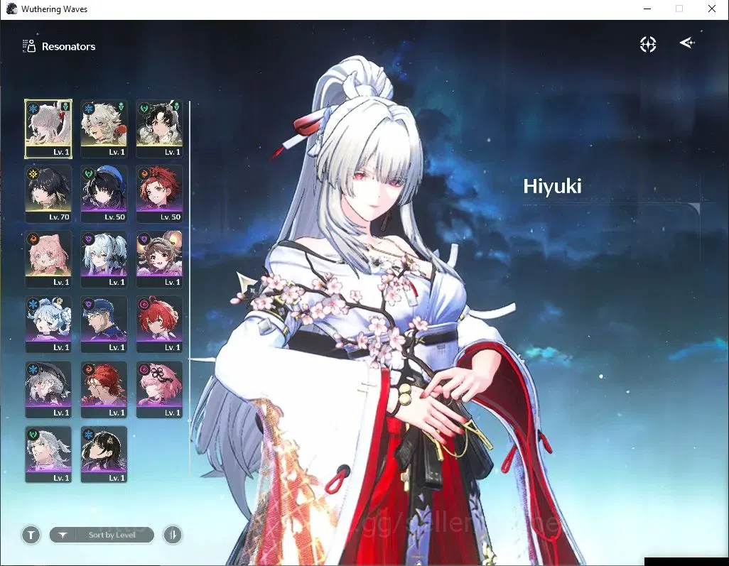 Wuthering Waves Accounts NA|UL 48|1 Limited| [Hiyuki R6]+Sign |Data Bank Lv image 2