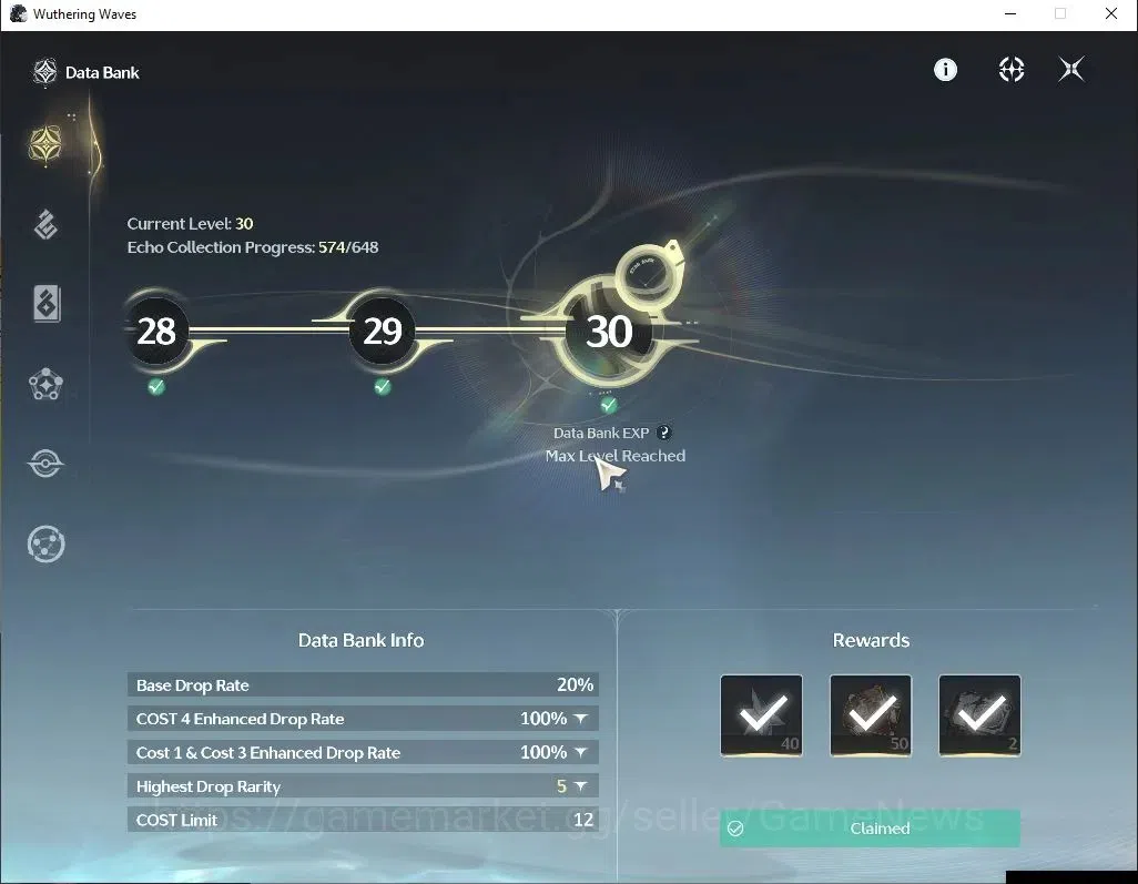 Wuthering Waves Accounts NA|UL 48|1 Limited| [Hiyuki R6]+Sign |Data Bank Lv image 3