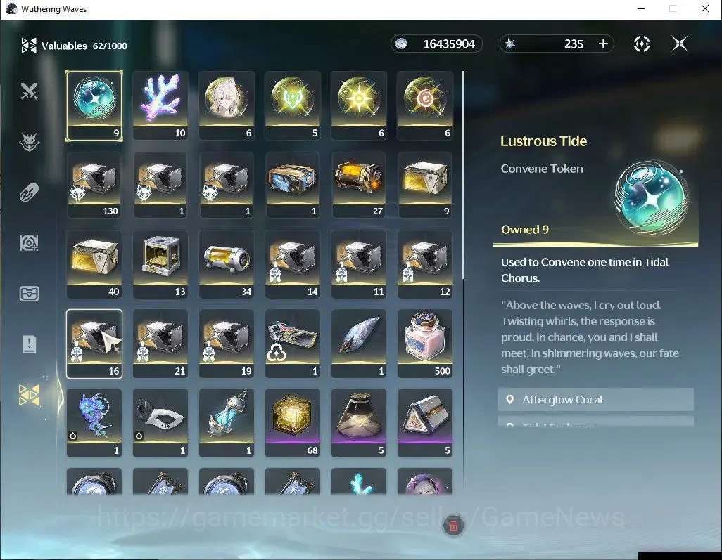 Wuthering Waves Accounts NA|UL 48|1 Limited| [Hiyuki R6]+Sign |Data Bank Lv image 8
