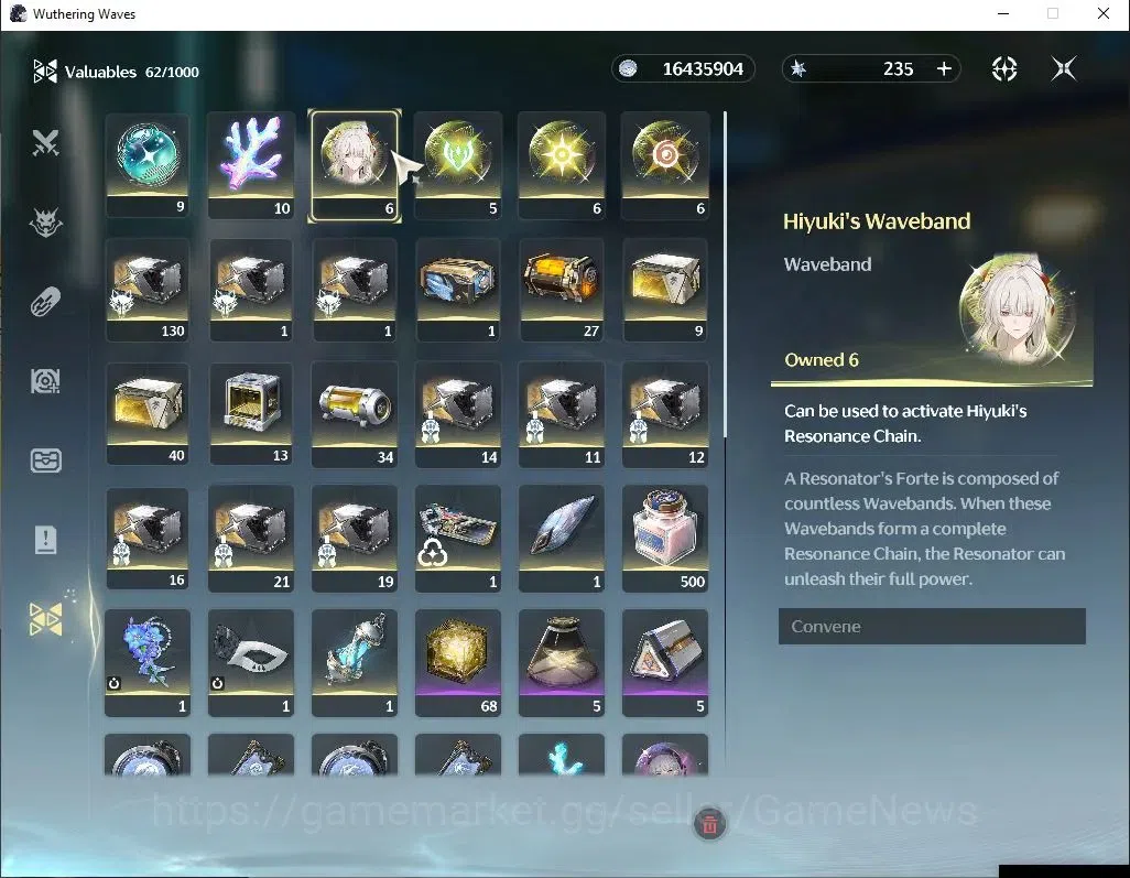 Wuthering Waves Accounts NA|UL 48|1 Limited| [Hiyuki R6]+Sign |Data Bank Lv image 9