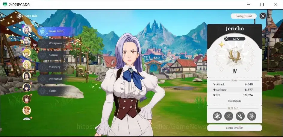 The Seven Deadly Sins: Origin Accounts SEA|Lv 42|8 SSR|MeliodasP5,EscanorP5,ElaineP4,Mann image 3